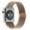 Milanese Loop Magnetic Steel Band for Apple Watch 42mm / 44mm / 45mm / Ultra 49mm - Gold